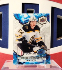Jack Ahcan 2021-22 -  Ud Ice Premieres Rookie /1299 Upper Deck